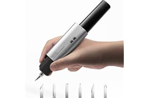 HOZO NeoBlade Wireless Ultrasonic Cutter – 40kHz Vibration & 40W Auto Power, Austauschbarer Akku, Turbo-Kühlung, 2 Schneidemodi – Für 3D-Druck, Holzarbeiten, Prototyping & Modellbau