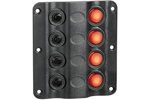 OSCULATI Pannello Elettrico Wave 4 interruttori