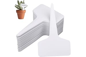 SAREAL Pflanzenschilder 100 Stk Kunststoff wasserdicht Baumschule Pflanze Tags für Outdoor, Pflanzenstecker Marker Baumschule Pflanze Tags Pflanze Marker für Garten Pflanzstecker