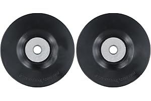AOMHREK 2 StüCk Fiberscheiben 125 mm Schleifteller Winkelschleifer Schleifteller Schleifaufsatz FüR Winkelschleifer Kompatibel Mit Schleifmaschinen Und Schleifern Mit Einem Innendurchmesser Von 14 mm