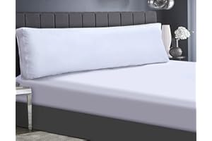 Bedding Home Airmesh 5ft Bolster Pillow, Overheat Prevention & Breathable, Anti Allergy Long Pillow For Side Sleepers, Maternity Support Pregnancy Pillow for Adults