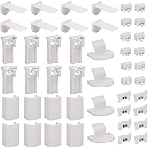 Plissee Klemmträger 4-tlg - Montage Ohne Bohren Für Fenster