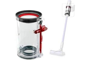 LHYNEE Cubo de Polvo Compatible para Dyson V11 V15, Repuesto Contenedor de Polvo para SV14 SV15 SV22 Aspiradora, Cubo Basura Limpieza Efectiva, Optimiza tu Experiencia de Limpieza.