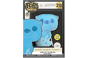 Funko Pop! Large Enamel Pin Harry Potter: Patronus Hermoine Granger Pins de Esmalte- Broche Coleccionable - para Mochilas Y Bolsos - Idea de Regalo- Mercancia Oficial - Movies Fans