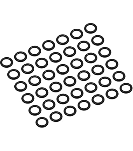 O-Ring In Gomma Nitrile 8x6x1mm - 50 Pezzi Per Guarnizioni Idrauliche E Riparazioni - Foto 6