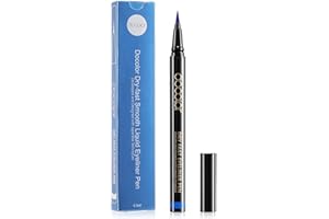 Docolor Bleu Eyeliner Waterproof Liquide Eyeliner Colour Précision Formule Longue Durée Très Pigmenté Super Liner Perfect Slim Intense