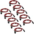 10x Computer Motherboard Power Cable Switch on/off/Reset Button Replacement