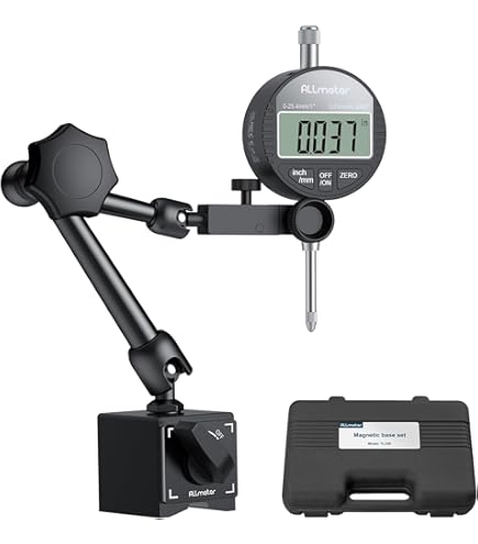 Micrómetro digital LED CHOYCLIT DTL de 0,001 mm/0,00005'', indicador