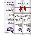 Get Nectar Happiness High Potency 6% Glycolic Acid Cream with 2% Kojic Acid Cream- for Exfoliating, Brightens, Anti-Acne and Blemishes | for All Skin Types | for Both Men & Women (100ml)