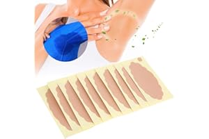 HURRISE 10Pcs Anti Sweat Pad, Déodorant Aisselle Patch Pad Avant-Bras Autocollant Anti-Transpirant Aisselle Autocollant Pour Huiles Corporelles Pad