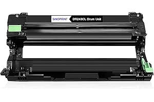 SINOPRINT DR243CL Drum Compatible with Brother DR-243CL Drum Unit for DCP-L3550CDW HL-L3230CDW DCP-L3510CDW MFC-L3710CW HL-L3210CW MFC-L3750CDW MFC-L3770CDW HL-L3270CDW Printer, 1 Black