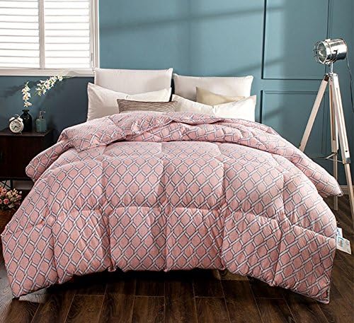 FJXLZ® Quilt, Luxury Feather Home Textiles Light Soft Keep warm Thicker Home Individual Double Winter Student Dorm room Air conditioning quilt 180 × 200cm Warm and breathable ( Color : #3 , Size : 180*220cm 3kg )