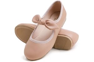 Feversole Kids Filles Mary Jane Strap Chaussures Plates Ballerines Princesse Chaussures Plates Chaussures d'école Plates À Bride