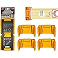 StealthMounts Yellow Universal Level Holder | Locking Level Mounts | 2 Pack | Fits All Brands | Perfect for Level Storage