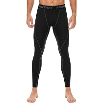 Roadbox Compression Shorts Men With Pocket, 1/2 Pack Quick Dry Spandex Running Athletic Workout Perfoemance Underwear Black - Roadbox