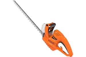 GARCARE Electric Hedge Trimmer Corded - 500W Electric Tree Trimmer | Hedge Clippers | Edge Trimmer with Blade Cover, 510mm Cut Blade 16mm Cutting Capacity