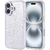Spia Apple iPhone 16 ile Uyumlu Kılıf G&uuml;m&uuml;ş Kapi Kapak Taşlı (Apple iPhone 16 ile Uyumlu, G&uuml;m&uuml;ş)