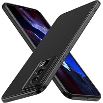 Ivoler Silikon Hülle Für Xiaomi Poco F7 Pro 5G – Ultra Dünn, Stoßfest, Matte Schwarz