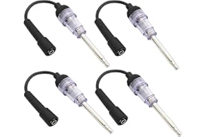 MOCOLI Comprobador de Bujías, 4 Pcs Comprobador de Bujías Probador de Chispa de Encendido del Coche Comprobador de Bobina de Encendido Herramienta de Diagnóstico Automático de Bujía