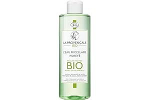 La Provençale - L'Eau Micellaire Pureté - Certifié Bio - Feuilles d'Olivier Bio - Pour Tous Types de Peaux, Même Sensibles - 400ml