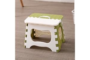 GENERIC Marchepied pliable en plastique multi-usages - Tabouret portable de rangement d'extérieur - Tabourets pliables pour la maison et les voyages