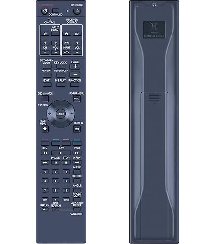 Reemplace El Control Remoto Axd7536 Para El Receptor Av Pion