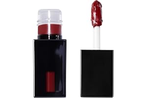 e.l.f. Cosmetics Glossy Lip Stain, Lightweight, Long-Wear Lip Stain For A Sheer Pop Of Colour & Subtle Gloss Effect, Spicy Sienna