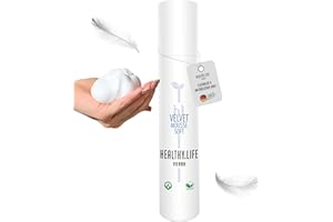 ‎HEALTHY.LIFE VIENNA HLV - Volumen Schaumfestiger für natürlichen Halt - Haarschaum Vegan, für feines Haar & Volumen Haarstyling - Schaum zum Föhnen, Locken Festiger mit Conditioner - Haarpflege (Velvet Mousse Soft 200ml)