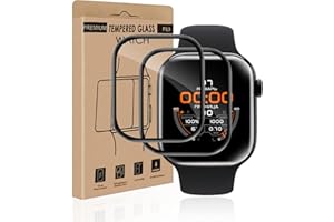 REROXE 2 Stück Schutzfolie für Panzerglas für Apple Watch Series 10 46mm, Frei von Kratzern Apple Watch 10 46mm Folie, Anti-Bläschen Anti-Schmutz Anti-Öl Displayfolie für Apple Watch Series 10 46mm