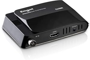 Engel Axil Receptor decodificador TDT2 (DVB-TD) HDMI, grabación HD, Función Timeshift, PVR - Engel RT6110, Negro