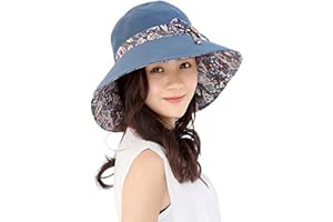Liummrcy Ladies Sun Hats, Women's Sun Hat,Summer UV Hat Womens Sun Hat Summer UPF 50+ Beach Hat Foldable Wide Brim Cap Travel Brim UV Hat