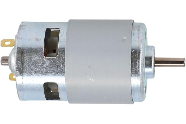 Moliuoly DC-motor 775/795/895 med kullageraxel och högt vridmoment | Lågt ljud, aluminiumlegering, 12–24 V, för svarvbänk, fräs, för borrmaskin, gräsklippare, axeldiameter 5 mm
