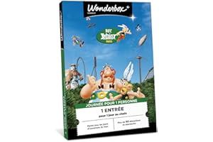 TICK&BOX Ticketbox - Parc Astérix - 1 Jour pour 1 Adulte - Coffret Cadeau - Idée Cadeau Divertissement