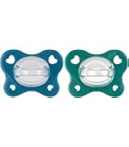 Chicco Physio Air Night Succhietto In Silicone – 2 Pezzi, 12-36 Mesi, Colori Assortiti