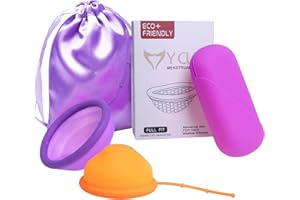 LOKBY El Juego Viene En Dos TamañOs Disco Menstrual Copa Menstrual Copa Menstrual Enna Enna Copa Menstrual Copa Menstrual Con Aplicador Almacenamiento Del Disco Menstrual