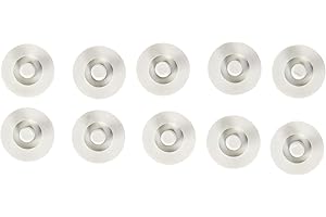 Ideal Standard – Paracolpi per copriwater Set gommini universali originali, materiale di alta qualità, ricambio originale, facile da sostituire, Diametro 22mm e perno di innesto 6mm, bianco