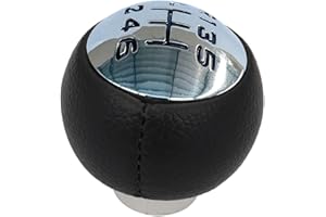 Shkalacar Pomo Palanca de Cambios 6 Velocidades, Pomo para Peugeot 407 307 308 3008 5008 807, Palanca de Cambios para Citroen C3 C4 C8, Manual Palanca de Cambios de Coche