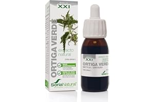 NATURLIDER Soria Natural Extracto de Ortiga Verde - Apoya la Función Renal y la Salud Inmunitaria - Alcalinizante y diurético - Salud de la piel, acné, brotes - Bote 50 ml