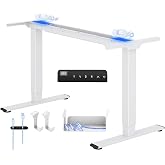 FLEXISPOT E1 Pro Electric Lift Desk 2 Motors 4 Memories 70-119 | Boards 120-180 cm, load 100 kg, anti-collision, 4 memories,