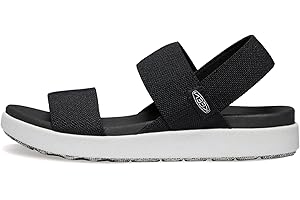 KEEN Damskie sandały Elle Backstrap Slingback, Naturalne konopie Plaza Taupe