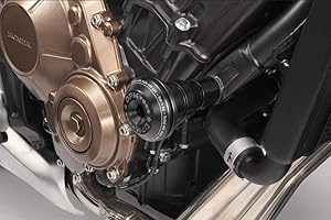 CB650F 2017/18 - Kit Tamponi 'Warrior' (R-0821) - Protezione Paramotore Paratelaio Anticaduta in Alluminio - Minuteria Inclusa - Accessori De Pretto Moto (DPM Race) - 100% Made in Italy