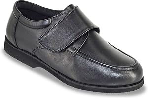 Chums | Men's | Leather Extra Wide Fit Touch Fasten Shoe |