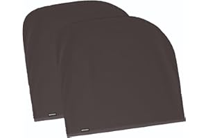 EZIMOOV Pare-Soleil Voiture Chaussette pour Enfants - Lot de 2 - Enfilage Facile sur Les Portes Arrières - Protège de la Chaleur du Soleil et des Insectes - Emballage Recyclé - Taille M