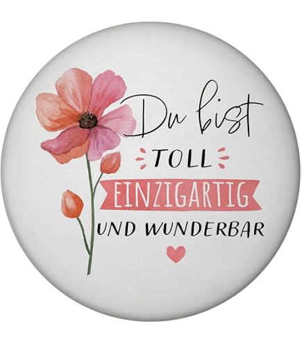Lebensbaum Magnet Rund – Buntes Aquarell-Design – Symbol Für Familie & Stärke – Durchmesser 5,9 Cm