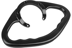 HAONEL Fuel Gas Tank Handle Motorcycle Rear Passenger Grab Bar Aluminum Replacement for Yamaha R6 R1 MT09 MT07 FZ1 FZ6 FZ8 YZF600 YZF1000 MT-03 Accessories Aftermarket Parts