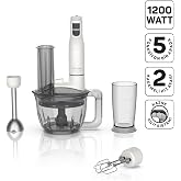 Arzum AR1187 Soprano Max Neo Multi Blender Seti 5 Fonksiyonlu 1200W, Beyaz