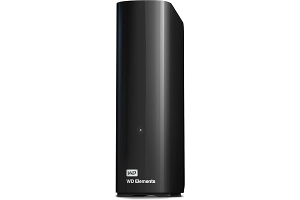 WD 18 To Elements HDD de bureau, USB 3.0, (supplémentaire pour les photos, la musique, les vidéos et tous les autres fichiers, résistant aux chocs) noir