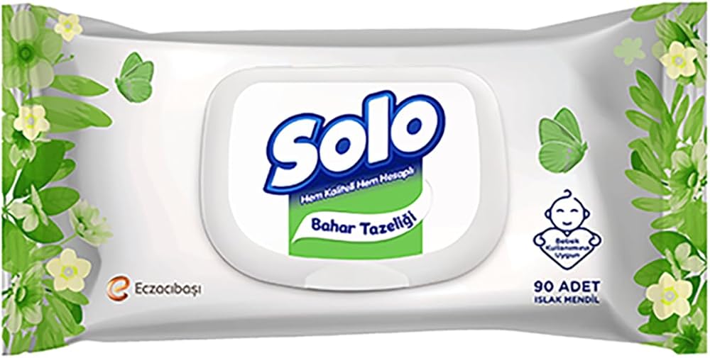 Solo Islak Havlu Kapaklı 90 Yaprak