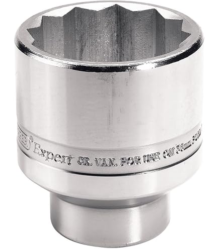 Douille 12 Pans 46 Mm - Carré 3/4 Pour Poids Lourds - Chrome Vanadium Haute Qualité - 5