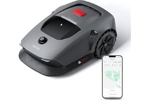 MOVA 600 Robot Tosaerba Senza Filo Perimetrale, Mappatura 3D-LiDAR Fino a 600 m², Superamento Ostacoli Intelligente, Controllo via App, Taglio a U, Silenzioso, Allarmi di Sicurezza